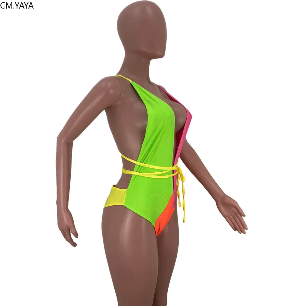 2019 летний женский комбинезон без рукавов пуловер с v-образным вырезом и лямкой на