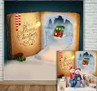 HUAYI фотография Фон Рождество праздник фотография Фон новорожденные дети семейная студия вечерние фотобудка падения