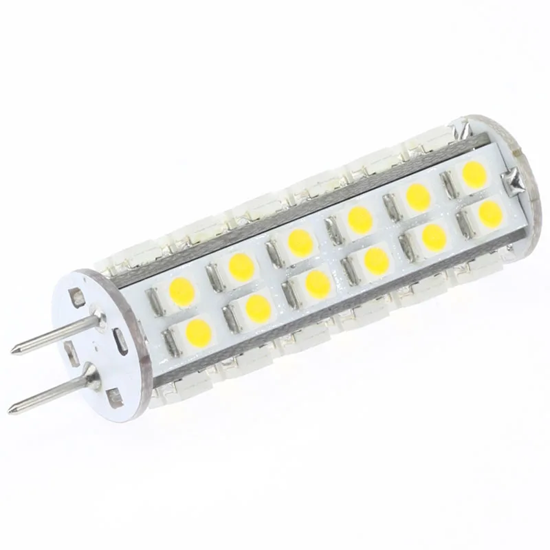 С регулируемой яркостью GY6.35 Led G6.35 кукурузная лампа 51 светодиоды 3528SMD белое свечение, теплое белое свечение, 12V 24V 3W супер яркий светодиод повышенной Мощность освещение 1 шт./лот