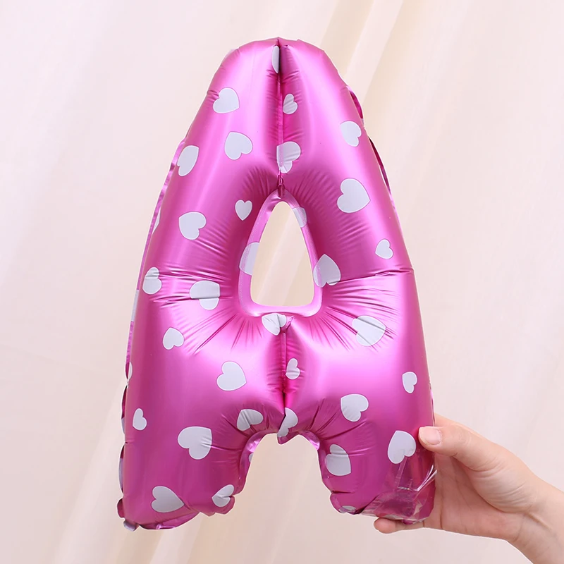 

16inch blue pink A-Z letter alphabet foil balloons wedding event christmas halloween festival birthday party B9-55