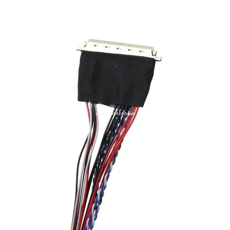 40Pin Single 6 Bit LVDS Cable Line Cord for7/8/10.1/11.6/12.5/13.3/14/15.6&quot LCD/LED Panel Display Screen Accessories Dropship |