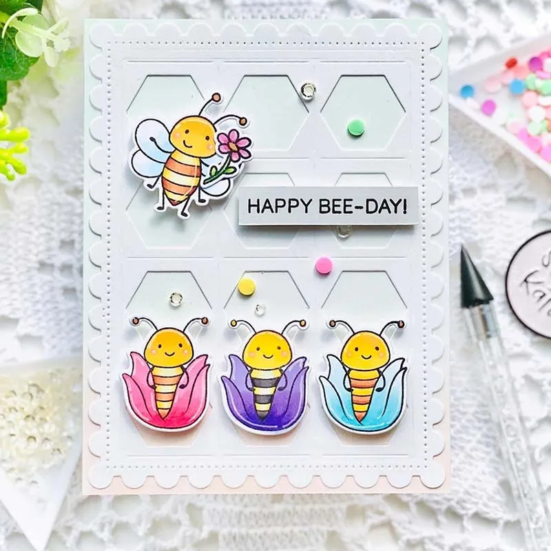 Металлические штампы для вырезания сотовая доска скрапбукинга бумаги ручной