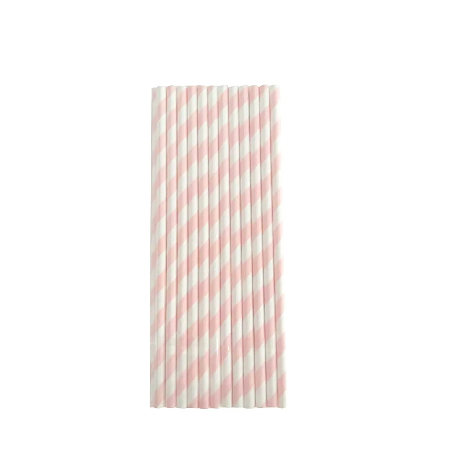 

100PCS Retro Stripe Paper Drinking Straws Vintage Polka Party Wedding Birthday Straw Festive Personalized Straws Accessories