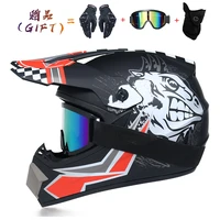 send 3 gift sets motorcycle helmet off road helmet bike downhill cross helmet motorcycle racing light weight helmet protective