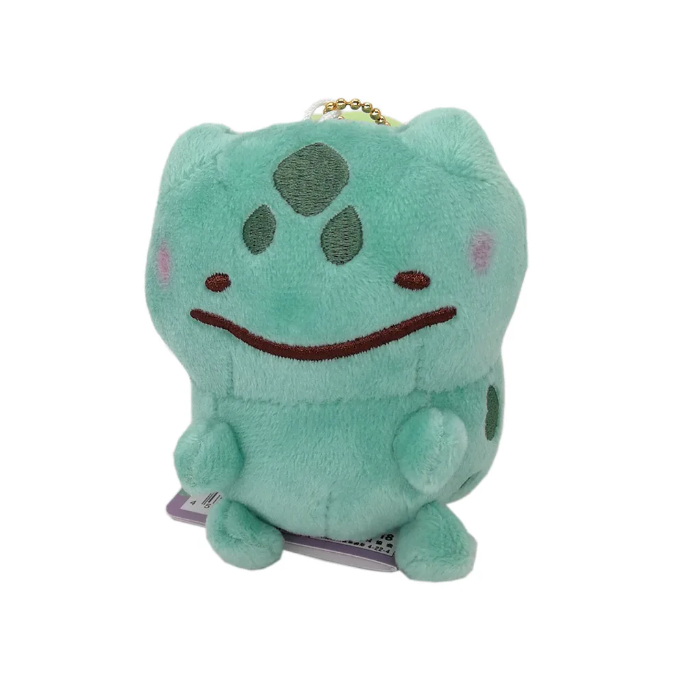YT Bulbasaur 10cm 10/лот Ditto Metamon Charmande Squirtle снорлакс Пикачу Eevee Espeon flarion Jolteon Sylveon плюшевый умбреон мягкая игрушка - Цвет: YT Bulbasaur 10cm