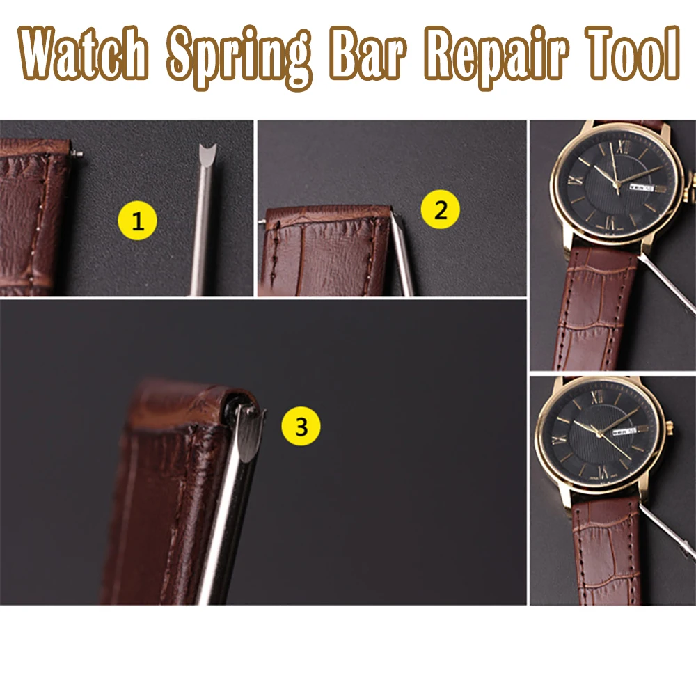 

Spring Bar Tool Watch Band Removal Tool Repair Watch Strap Spring Set Watch Spring Bar Repair Tool
