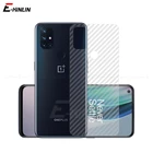 5 шт. мягкая задняя крышка протектор экрана для Oneplus One Plus Nord CE N10 5G 2 N200 N100 3D наклейка из углеродного волокна пленка не стекло