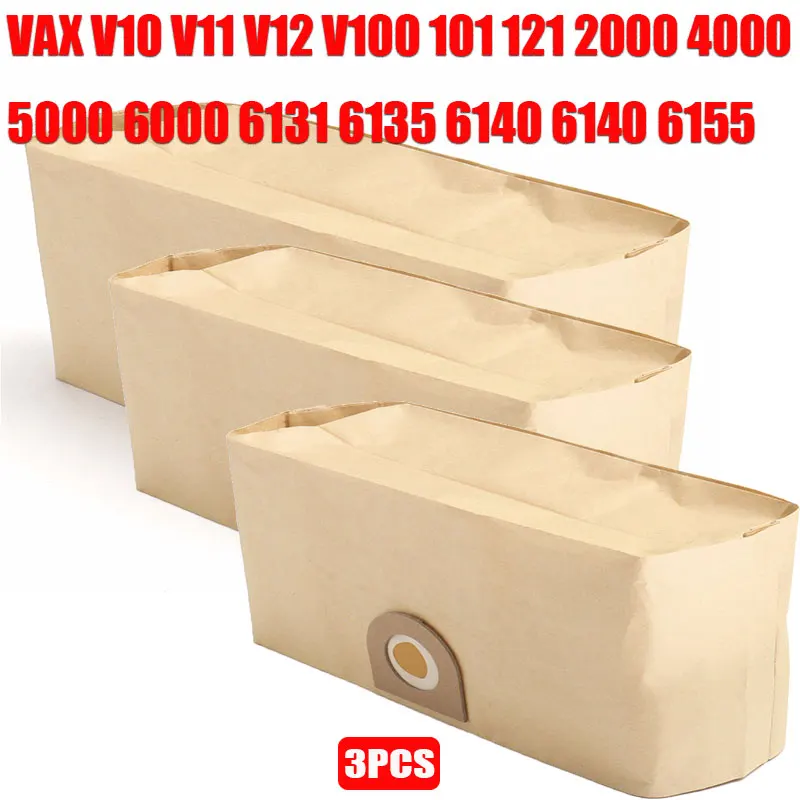 3 шт. пылесосов запчасти пылесборники для VAX V10 V11 V12 V100 101 121 2000 4000 5000 6000 6131 6135 6140