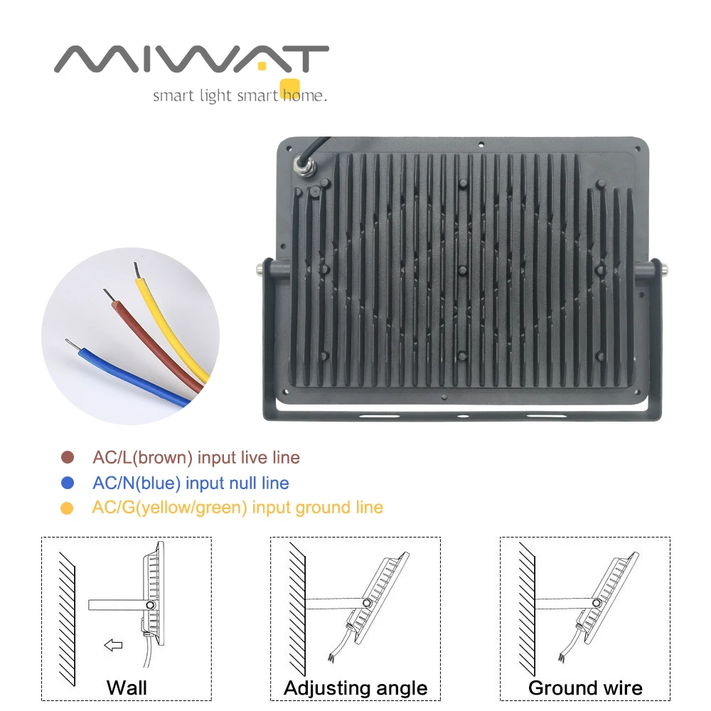 Светодиодный прожектор светильник 220V 50W 100W 200W 300W Высокое Яркость IP66