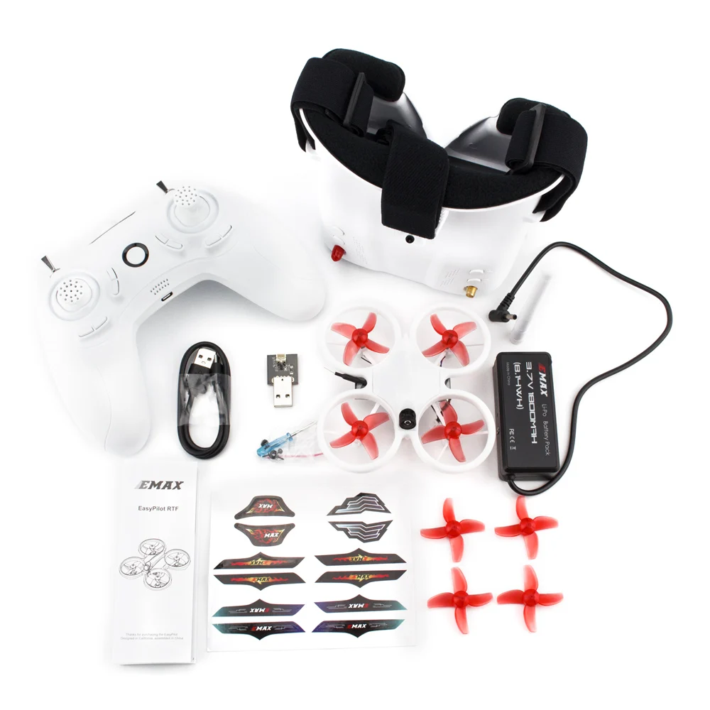 EMAX EZ Pilot 82 мм Мини 5 8G Внутренний FPV гоночный Дрон с камерой очки Радиоуправляемый 2