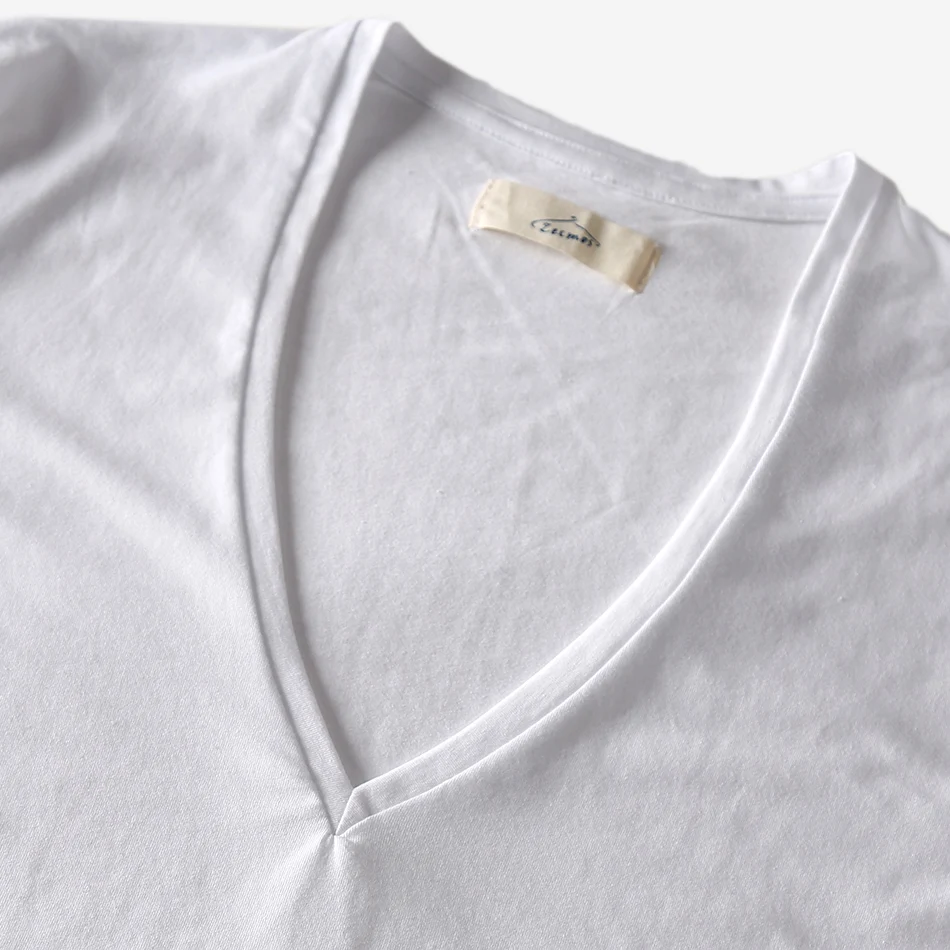 Мужская футболка с глубоким V образным вырезом вырезом|t shirts for men|fashion t shirtt shirt |