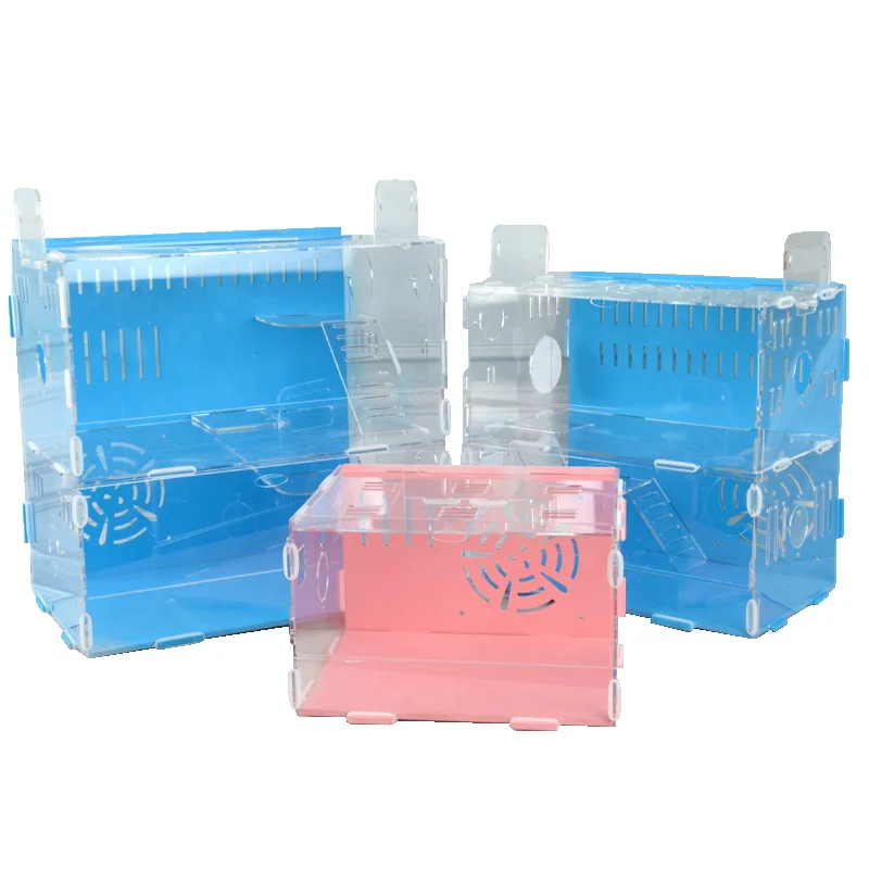 

Transparent Hamster HouseAcrylic Guinea Pig Cage Pet Pet Box Valentine's Day Gift