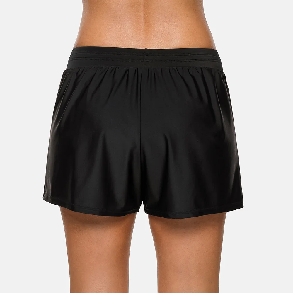 Женские плавательные трусы Charmo свободные однотонные бикини бандажные плавки для