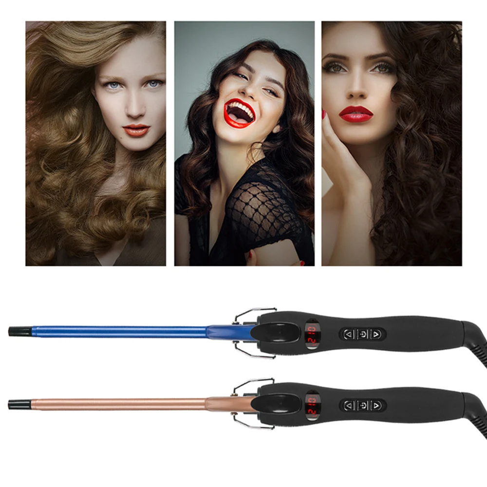 Новое поступление профессиональные щипцы для завивки волос 9 мм вавер груша