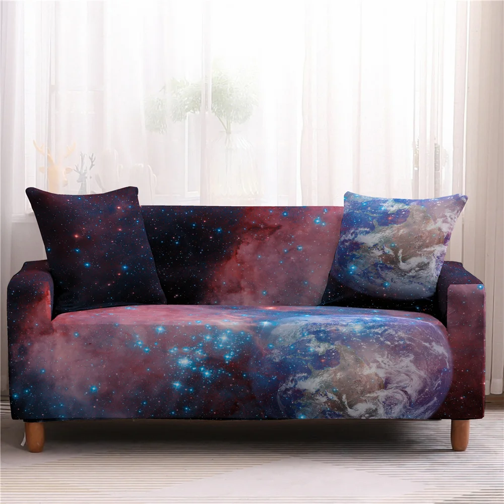 

Starry Sky 1/2/3/4 Seat Cover Sofa Cover Non-Slip Cover Spandex Stretch Sofa Cover Living Room Protective Luxury Cover
