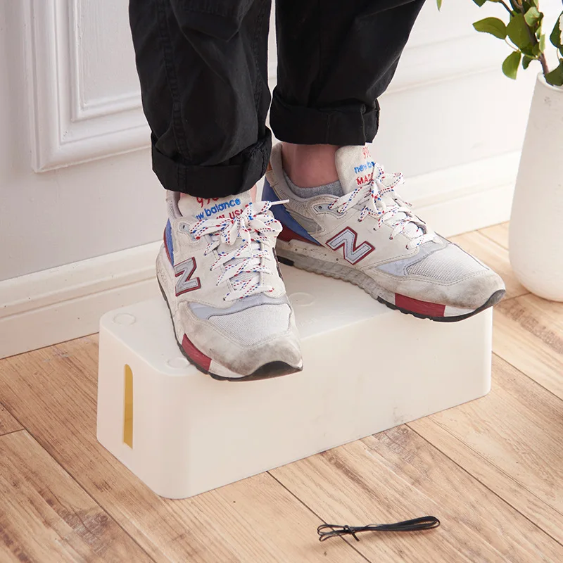 Plastic Wire Storage Box Power Line CasesJunction Cable Tidy Household Necessities Home Organizer | Дом и сад