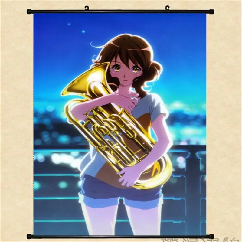 Аниме декоративные картинки Hibike! Euphonium Kousaka Reina &amp Tanaka Asuka Ogasawara Haruka домашний Декор