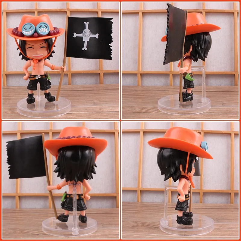 Anime One Piece  Luffy Roronoa Zoro  AcePVC Action Figure Going Merry Doll Collectible Model Toy Christmas Gift