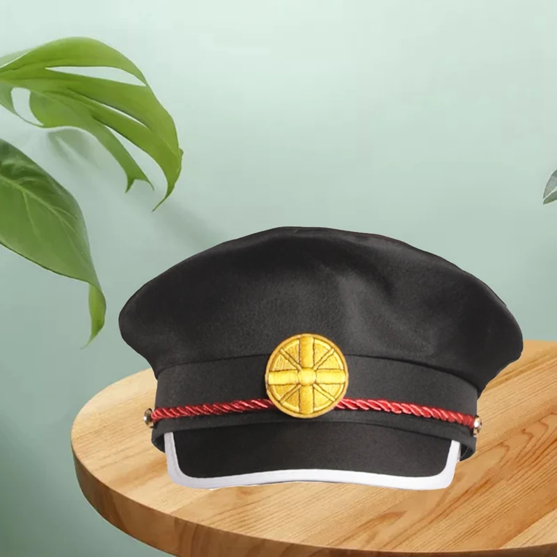 Шапка Ханако-кун в унитаз для взрослых аниме костюмы косплея Черная кепка