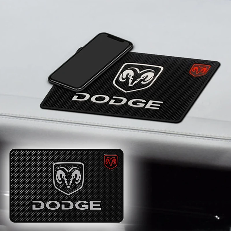 

Rubber Car Dashboard Phone Anti-slip Holder Mat PVC Pad For Dodge Caliber Ram Caravan Charger Grand Journey Auto Accessories