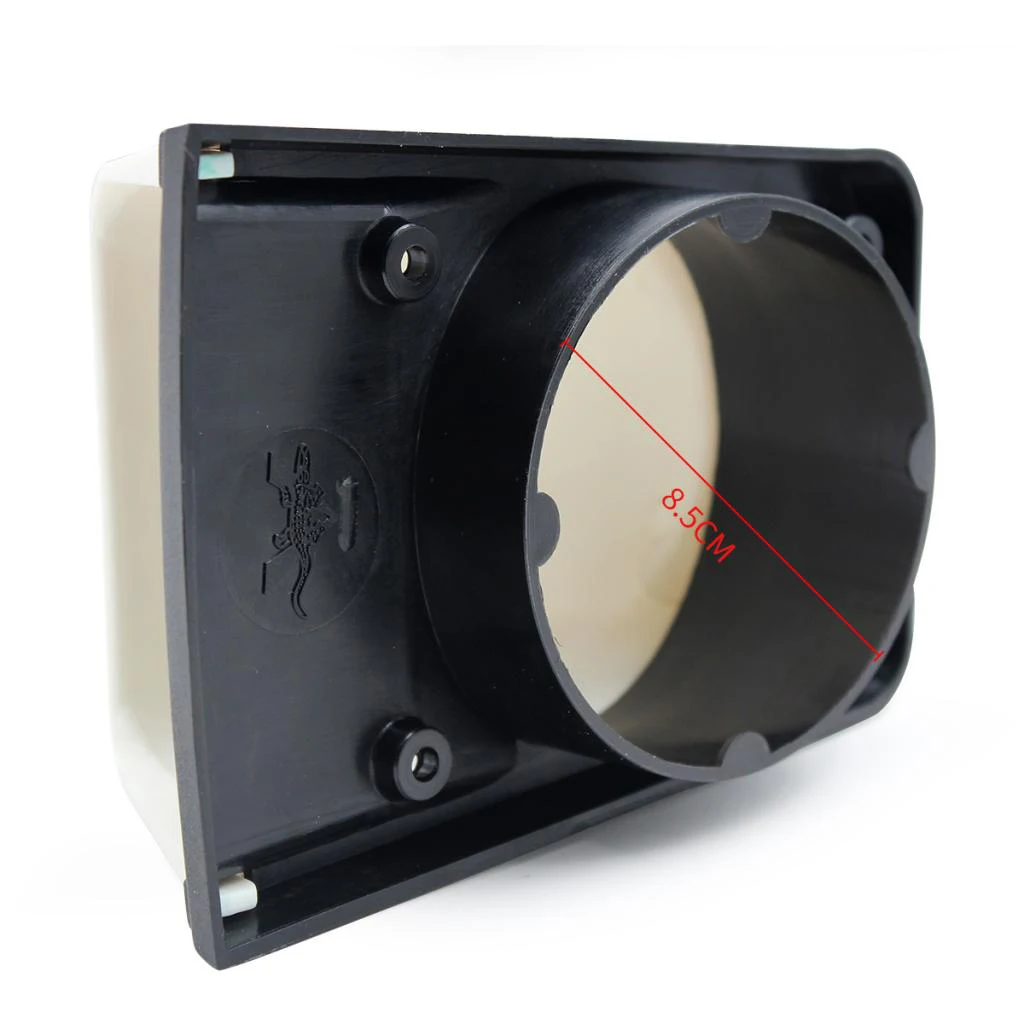 

Universal Marine Boat Yacht Plastic Air Vent for 3 Inch Venting Hose 14.5x11x9cm