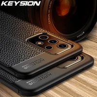 keysion shockproof case for samsung a52s a72 a53 a73 a33 5g a51 a71 a21s phone back cover for galaxy s21 ultra a22 a12 a13 a32