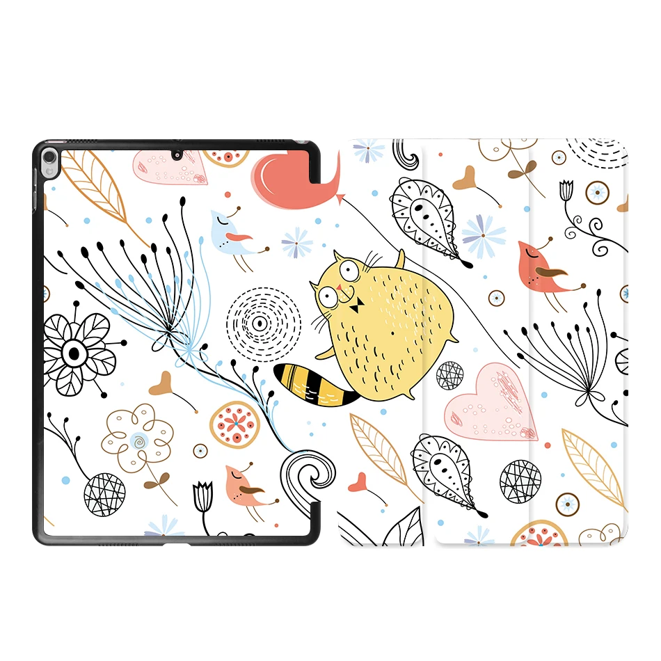 MTT из искусственной кожи чехол для iPad Air 3-го поколения 10,5 дюймов Тонкий флип смарт-чехол для iPad Pro 10,5 чехол для планшета с рисунком - Цвет: IP01