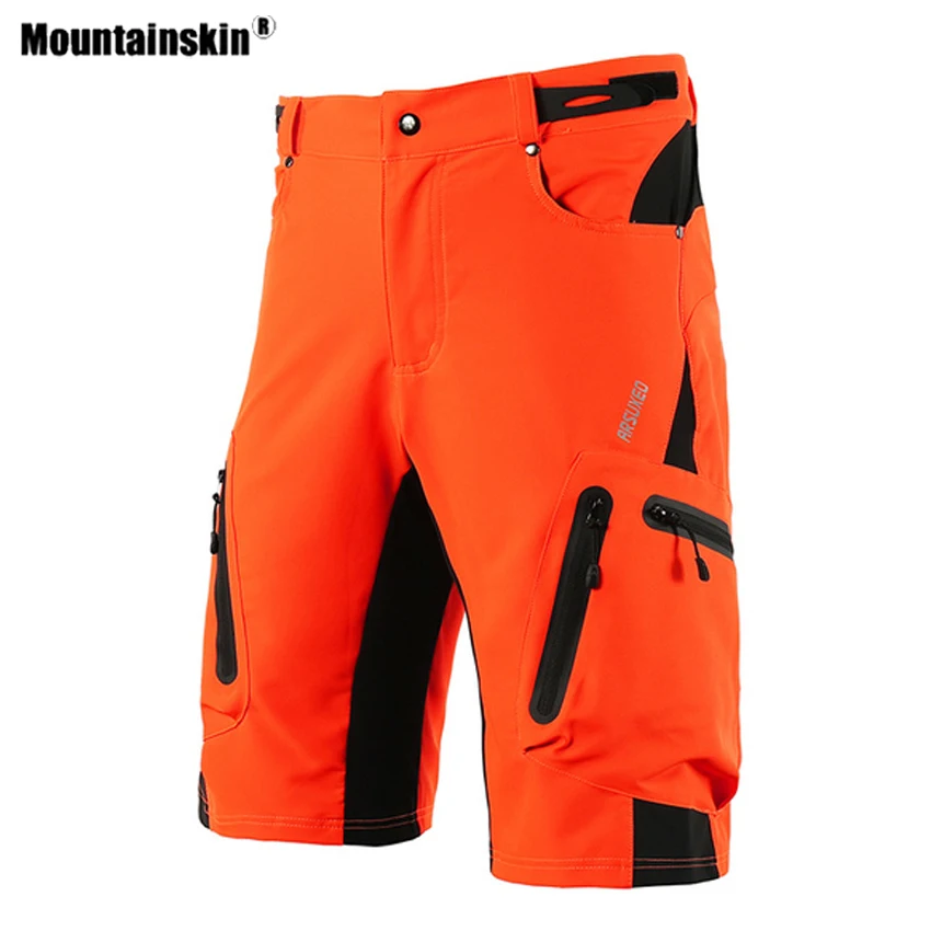 

Mountainskin Men's Hiking Cycling Shorts Outdoor Breathable Trekking Camping Fishing Mountain Bike Bicycle Loose Trousers VA919