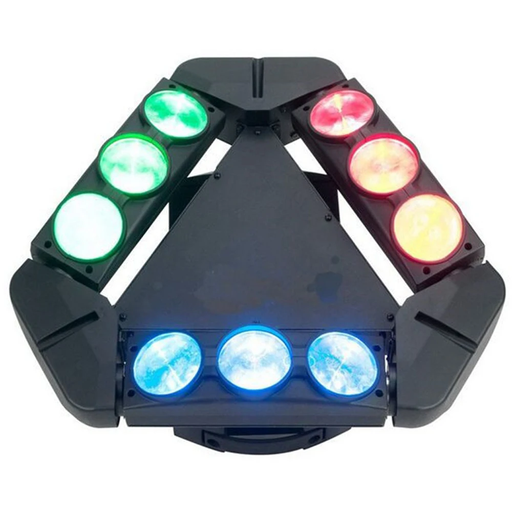 

Mini RGBW LED Beam Moving Head Light High Power 9X10W Remote Stroboscope LED Strong Beam Light For Party Disco DJ Stage Light