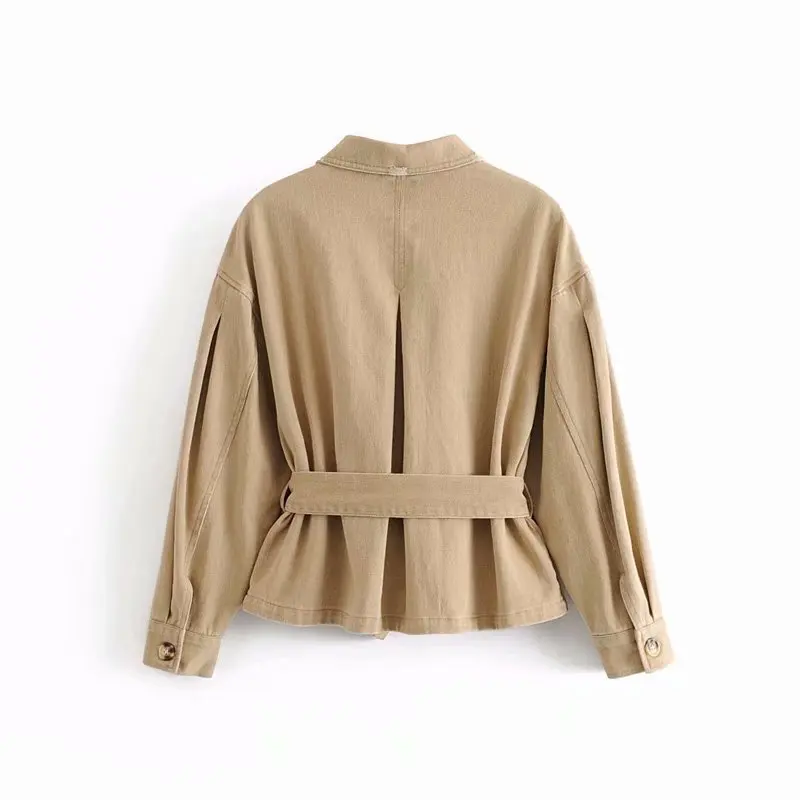 AAZZ75-9463 Европейская и американская мода пояс действует роль джинсовой куртки карман