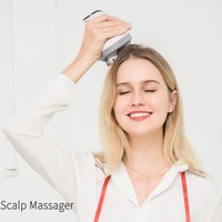 4d electric head massager wireless scalp massage ipx7 waterproof promote hair growth body deep tissue kneading massage