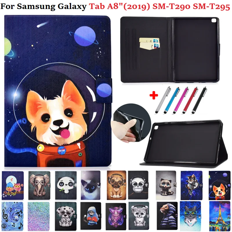 Чехол для планшета Samsung Galaxy Tab A 8 0 2019 дюймов SM T295 T290 T297 защитный чехол из