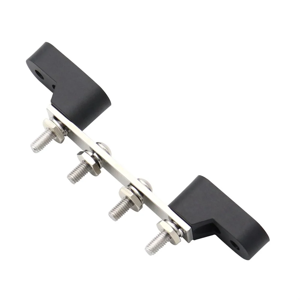 

4 Terminal Bus Bar With Transparent Cover 100A Power Distribution For Car Boat Marine Caravan RV Car Accessory