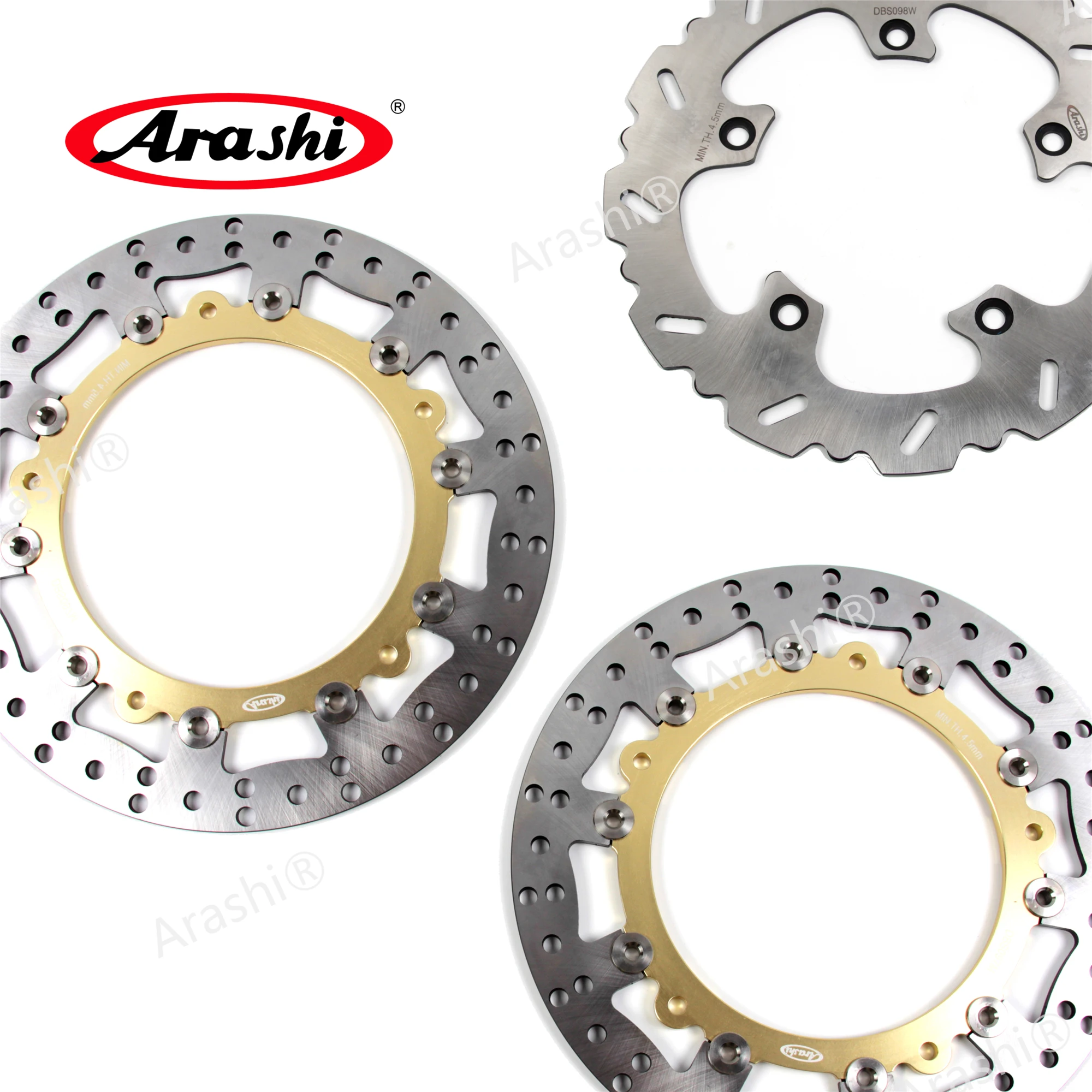 

ARASHI For BMW R1200GS ABS 2013 - 2018 CNC Floating Front Rear Brake Rotor Disc Disk R1200 R 1200 GS 2014 2015 2016 2017 GS1200