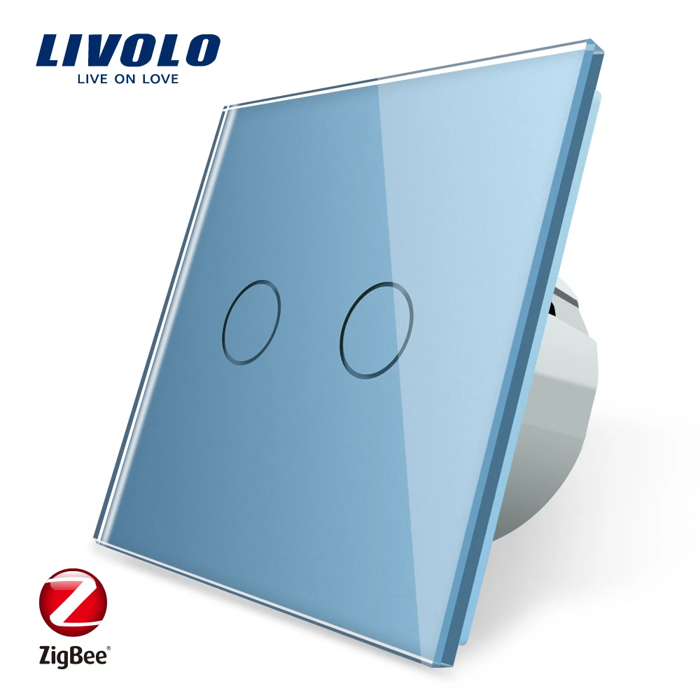 Выключатель Zigbee с приложением Livolo и сенсорным управлением автоматизация дома