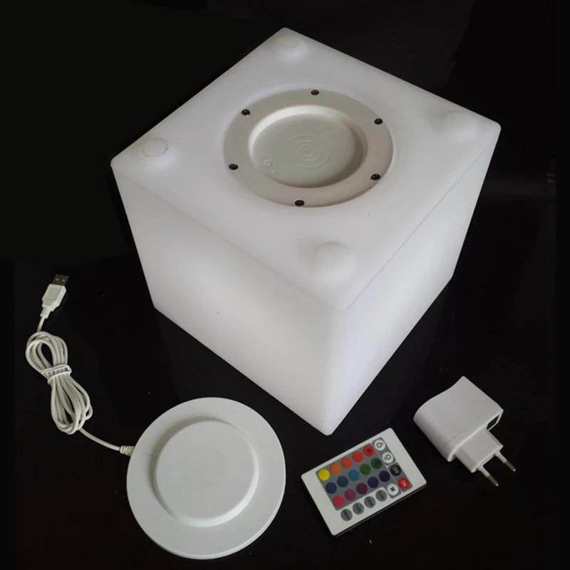 Уличное сиденье со светодиодной подсветкой 20 см 4 шт./лот|cube seat|led cube seatlot lot |