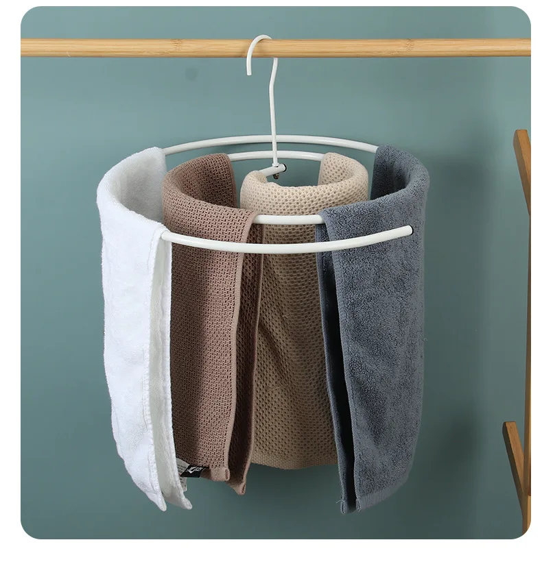 Новая сушилка вешалка в форме спирали вращающаяся для хранения одеял и подходит