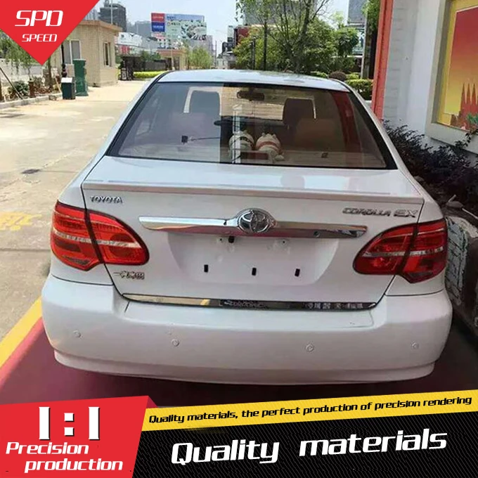 Спойлер для Toyota Corolla спойлер из АБС материала заднего крыла автомобиля задний