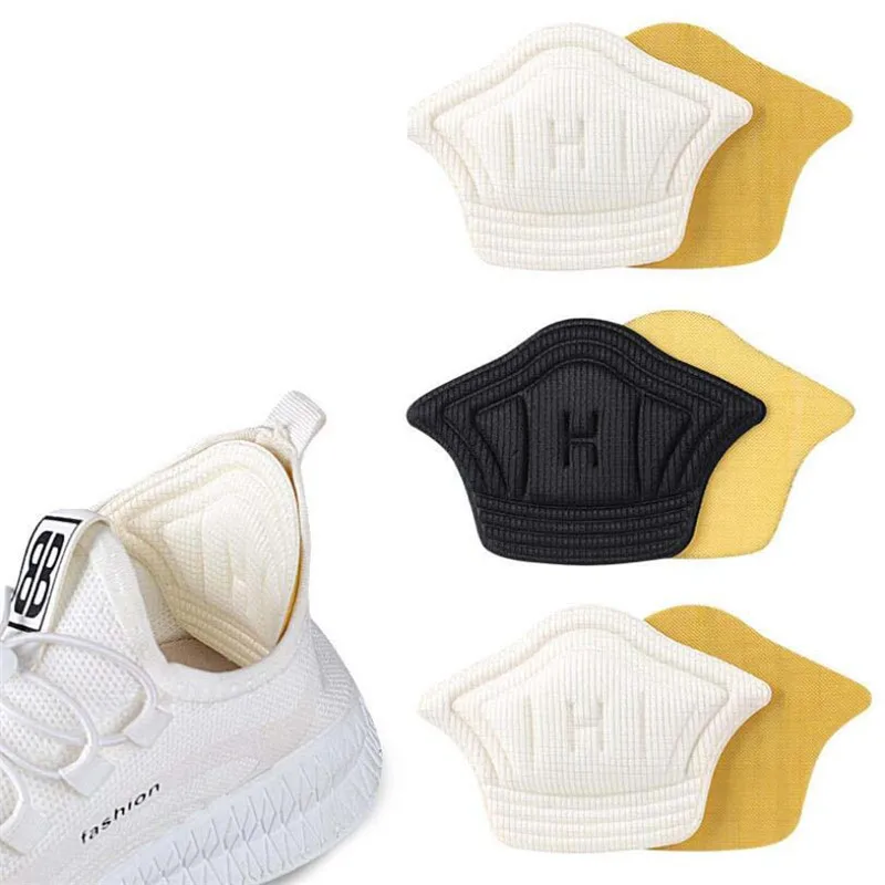 

2PCS Men Women Insoles For Sport Running Shoes Adjust Size Heel Liner Grips Protector Sticker Pain Relief Patch Foot Care Insert