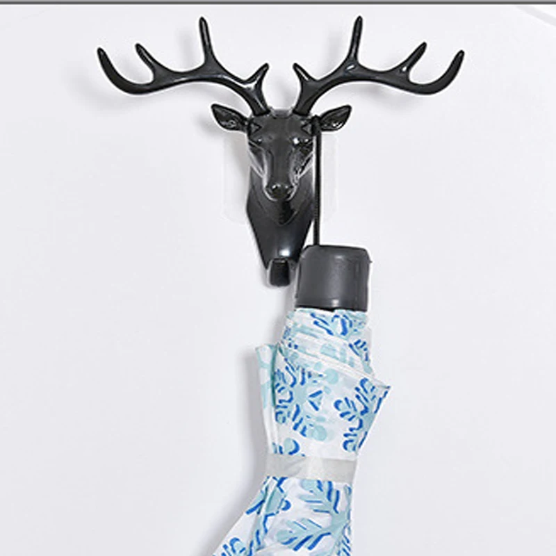 Настенный крючок для ключей кухонный двойной Американский держатель с оленьими