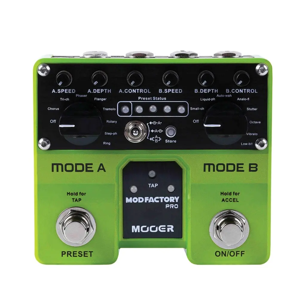 Завод MOOER Mod Pro педаль для гитары с модуляцией 16 эффектов модуляции 4