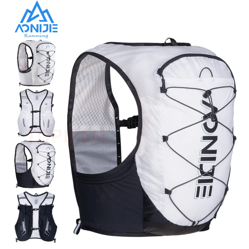 AONIJIE C9108 Lightweight Hydration Cross Country Backpack Pack Rucksack Bag Water Bladder ForHiking Running Marathon Cycling