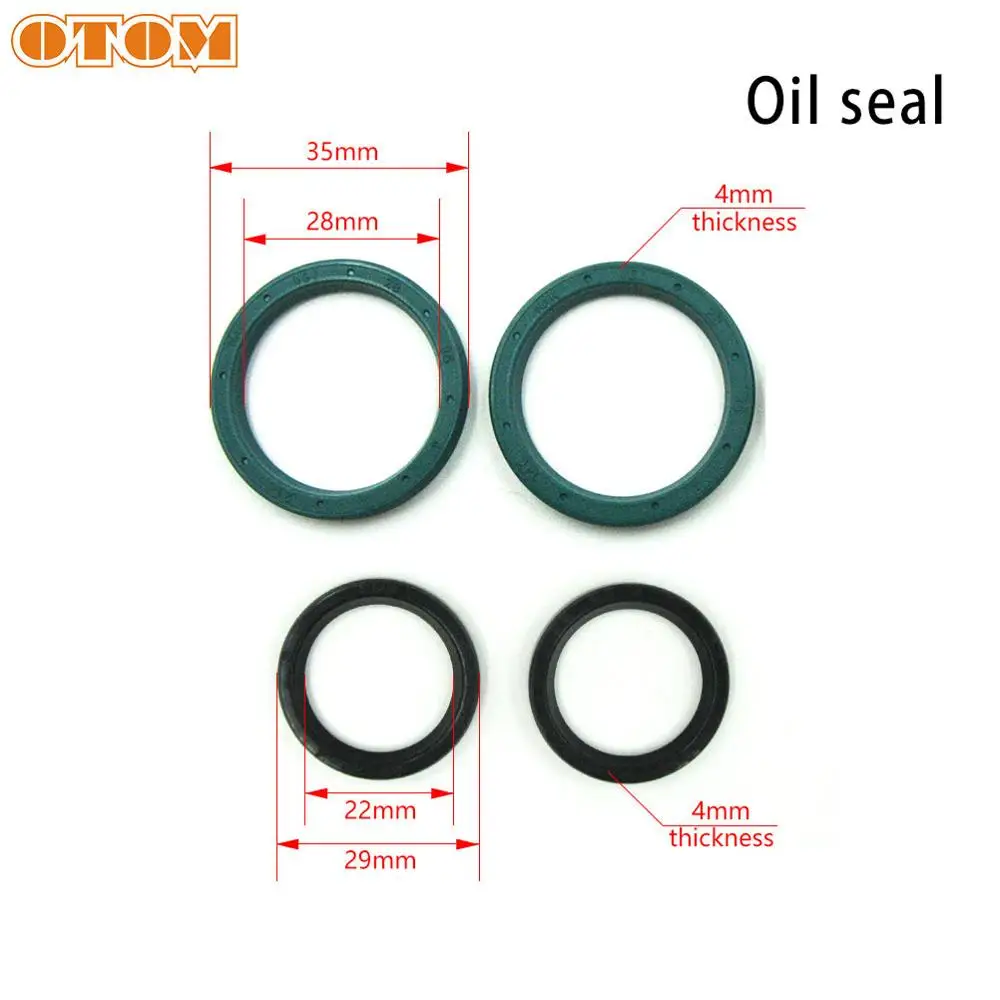 OTOM Motocross Enduro Flat Fork Roller Pin Bearing Bushing Oil Seal Maintenance Kit Motorcycle Part For Kawasaki KXF KLX 250 450 |