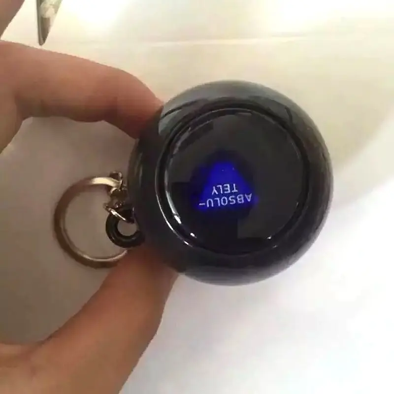 

Black 8 Predict Magic Ball Party Prop Gift for Kids Portable Fun Spherical Toy