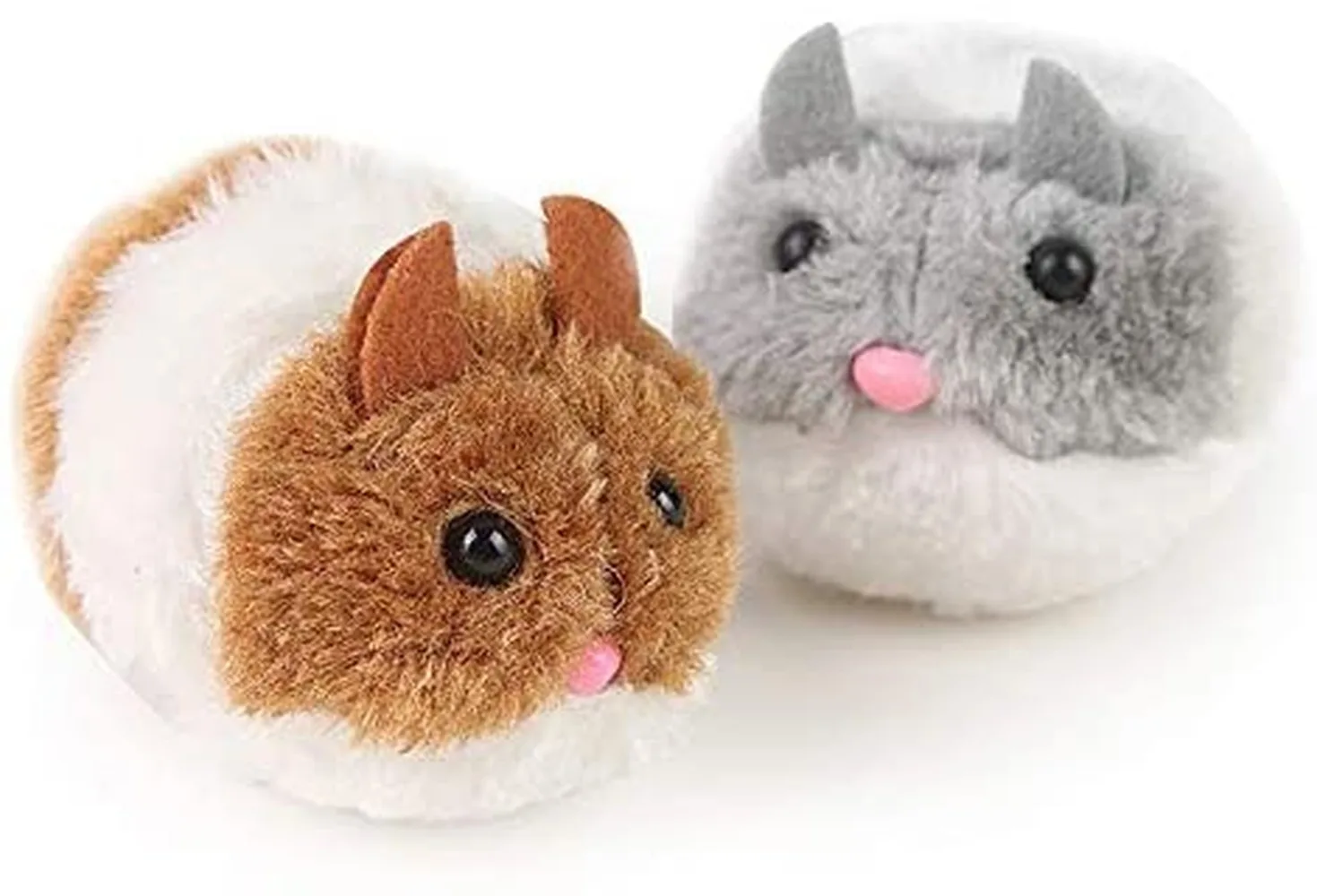 

Cute Cat Toys Plush Fur Toy Shake Movement Mouse Pet Kitten Funny Rat Safety Plush Little Mouse Interactive Toy Gift
