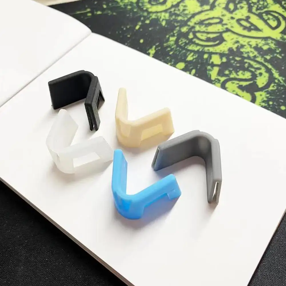 

5pcs/set 3d Mask Holder Clip Nose Bridge Silicone Bracket Fog Glasses Mask Accessories Anti-leakage Nose Pad Mask Bracket Holder