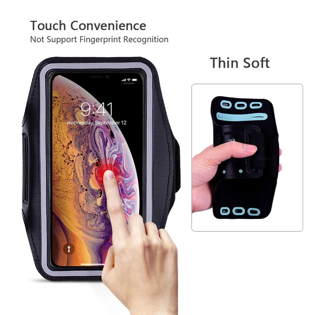Чехол на руку водонепроницаемый спортивный для бега открытом воздухе сумка