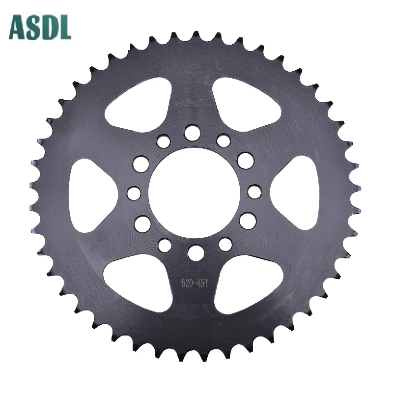 

Задняя звездочка для мотоцикла Suzuki DR200 DR200G DR200S SP200 SP200G DR SP 520 200-45 T 520 45 T 45 зубьев 200cc