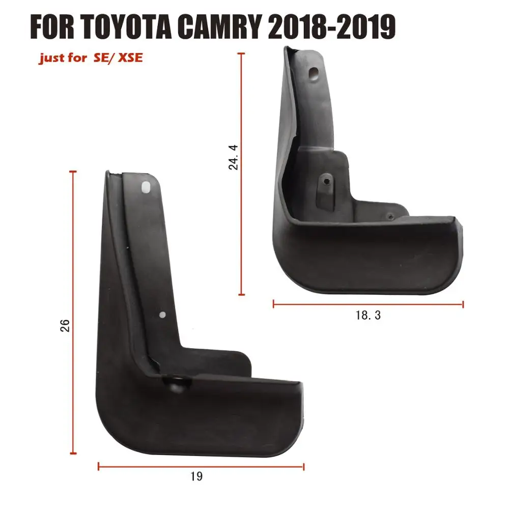 4 шт спортивный автомобиль аксессуары для волос пластик Материал Брызговики Mudguard