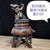 LaoJunLu Pure Copper Tibetan Culture Imitation antique bronze masterpiece collection of solitary Chinese traditional style